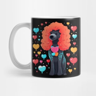 Poodle Valentine Day Mug